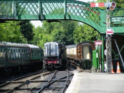 Alresford station Wallpaper