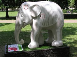 London Elephant Parade, St James's Park Wallpaper