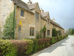 Lower Slaughter near Stow-on-the-Wold Wallpaper