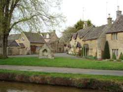 Lower Slaughter near Stow-on-the-Wold Wallpaper