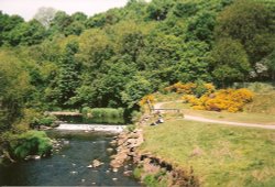 Winlaton Weir at Derwenthaugh Wallpaper