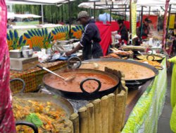 Street food - African Wallpaper