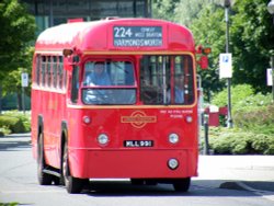 Old buses at Uxbridge 27 06 10