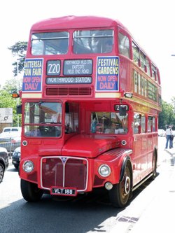 Old buses at Uxbridge 27 06 10