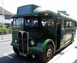 Old buses at Uxbridge 27 06 10