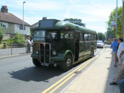 Old buses at Uxbridge 27 06 10