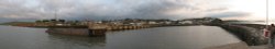 Panorama of Watchet Harbour Wallpaper