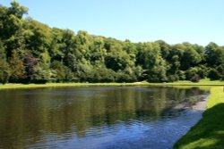 Fountains Abbey, North Yorkshire Wallpaper