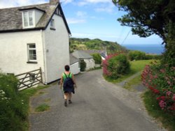 Approaching Lee Bay