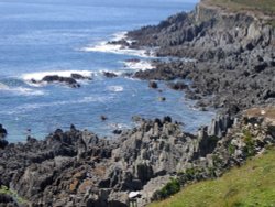 South West Coast path from Morte Point to Woolacoombe