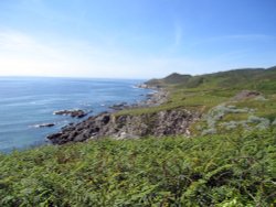 South West Coast path from Morte Point to Woolacoombe