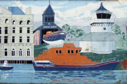 Wellington Road Mural, Harwich Wallpaper