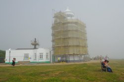 South Foreland Lighthouse, Kent - July 2010 on Hot Misty/Foggy Day Wallpaper