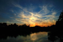 Sunset over Stowepool Wallpaper