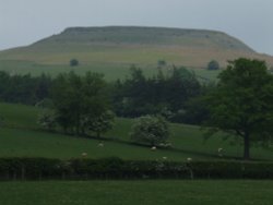 View of Crickhowell, the Table Mountain Wallpaper