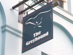 The Greyhound Public House Sign (Now Closed) Wallpaper