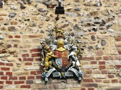 Coat of Arms at The Customs House Wallpaper