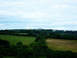 St Breward Village Panorama Wallpaper