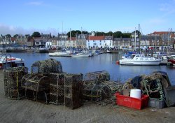 Lobster Pots Wallpaper