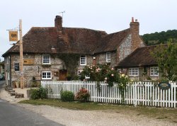 'The Fox Goes Free' Charlton. Nr. Singleton. West Sussex. Wallpaper