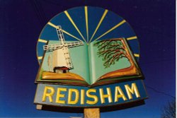 Redisham Village Sign Wallpaper