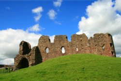 The Castle at Brough, Cumbria. Wallpaper