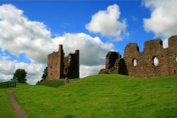 Brough Castle, Cumbria. Wallpaper