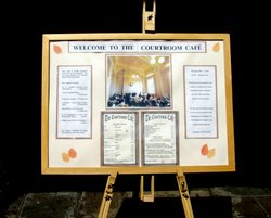 Courtroom Cafe, Crickhowell Wallpaper