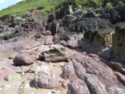 Manorbier Beach Wallpaper