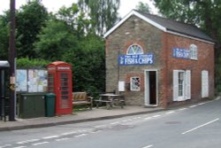 Ewyas Harold, Fish and Chip shop Wallpaper