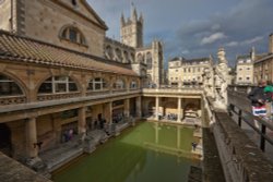 Roman Baths Wallpaper