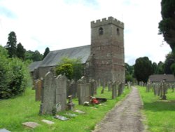 Clodock Parish Church Wallpaper