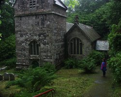 Minster Church in Boscastle Wallpaper