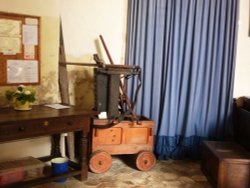 Worlingworth's famous fire engine dating back to 1760 Wallpaper