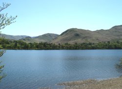 Ullswater looking to the east shore. Wallpaper