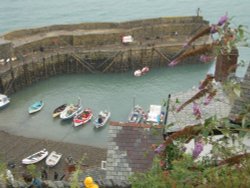 Clovelly Wallpaper