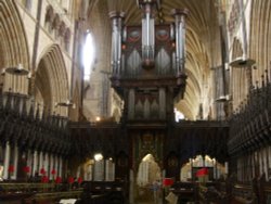 Exeter Cathedral Wallpaper