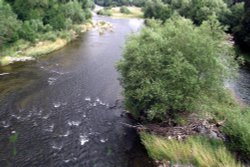 The River Wye, Hay on Wye Wallpaper