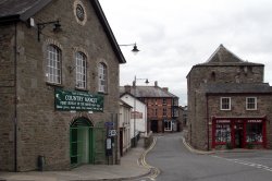 Talgarth view of the Town Wallpaper