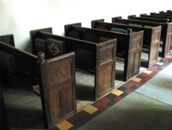 Church Pews Wallpaper