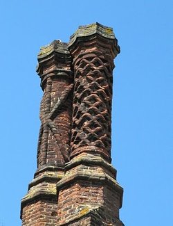 Chimneys on Chenies House