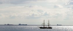 Tall ships sail by Wallpaper