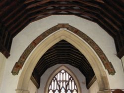 Archway in Peasenhall Church Wallpaper