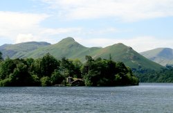 Derwentwater summer afternoon. Wallpaper