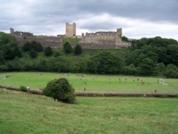 Richmond Castle, North Yorkshire Wallpaper