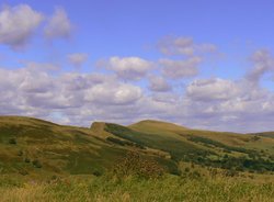 View of the hills Wallpaper