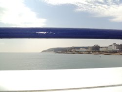 View of Eastbourne coast Wallpaper