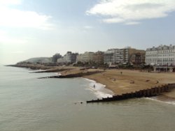 Eastbourne beach Wallpaper