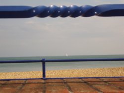 Eastbourne, view of the sea Wallpaper