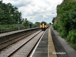 Somerleyton Station Wallpaper